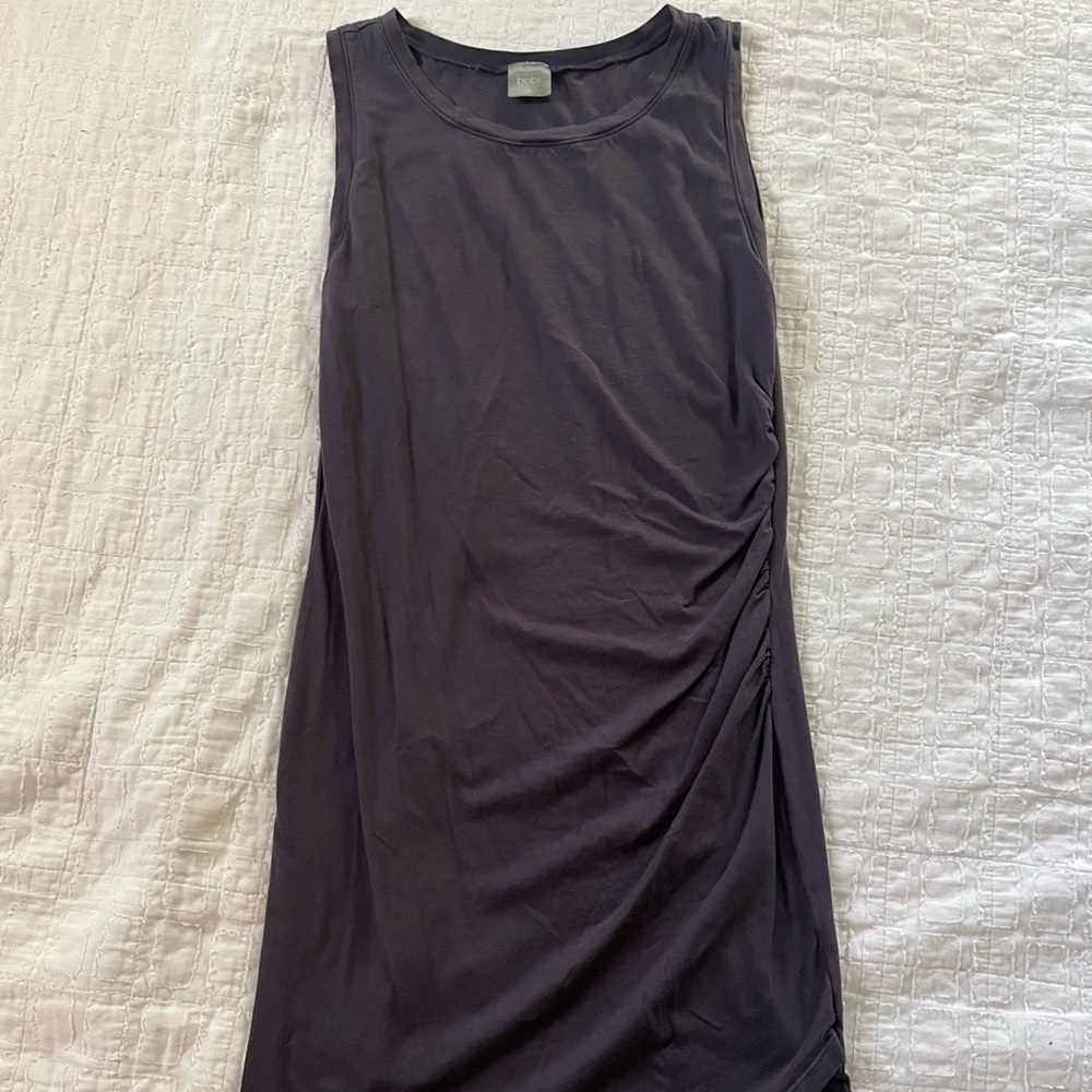 Dark gray tshirt dress